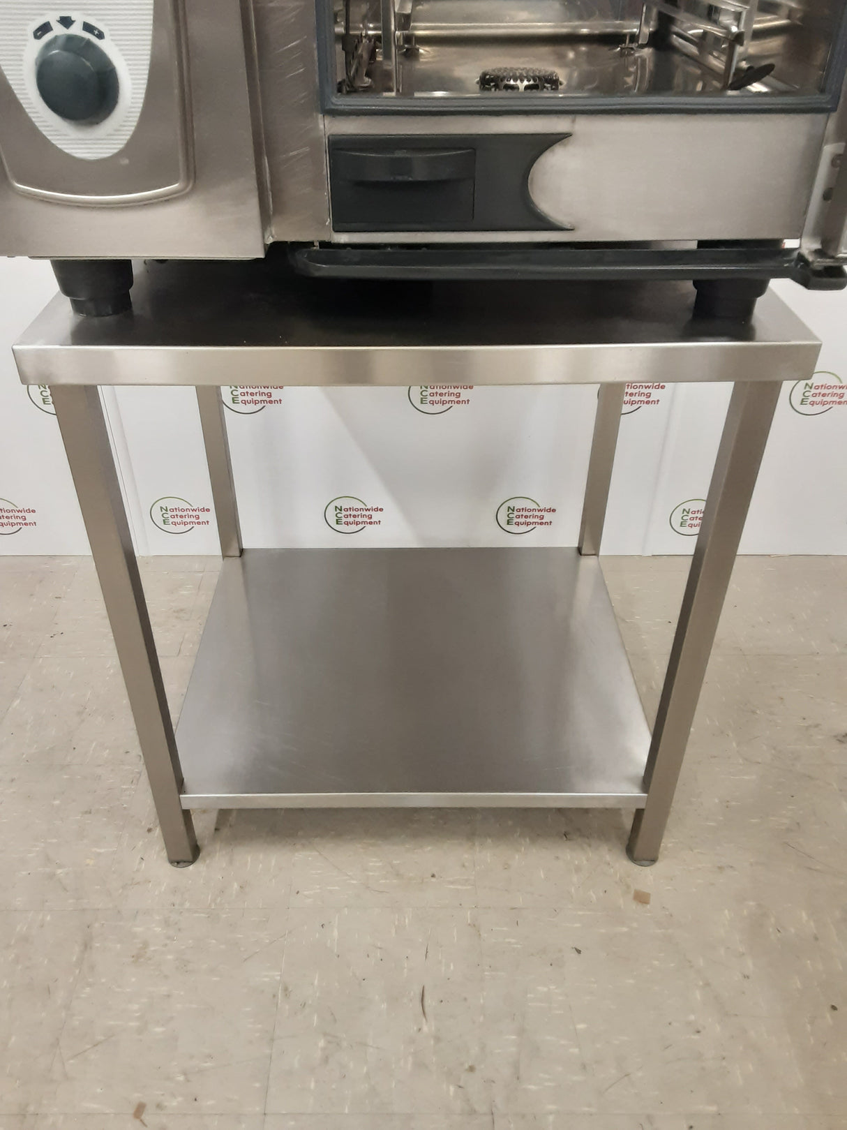 Rational SCC Six Grid Electric Combi Oven On Table / Stand With Ultravent Condensation Hood (NCE5436)