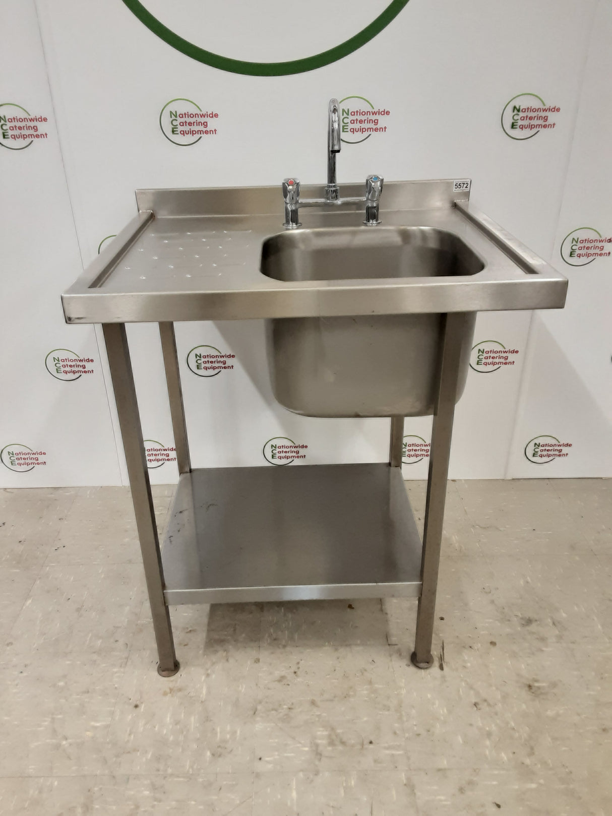 Stainless Steel Single Sink 80x65cm (NCE5572)