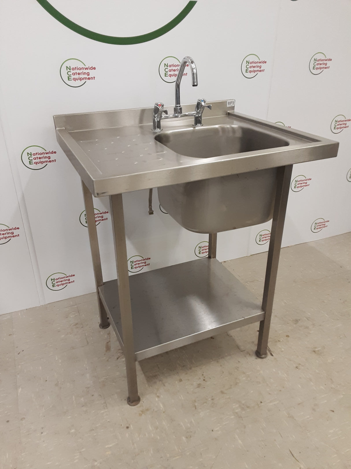 Stainless Steel Single Sink 80x65cm (NCE5572)