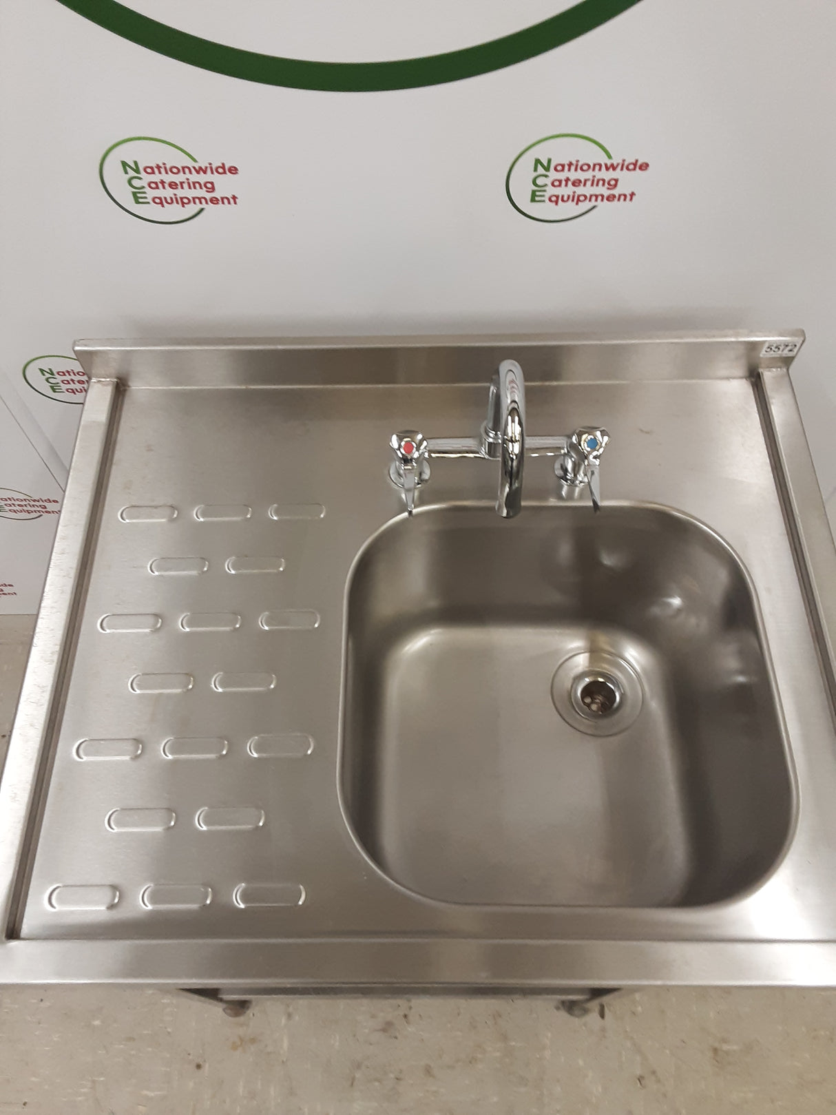 Stainless Steel Single Sink 80x65cm (NCE5572)