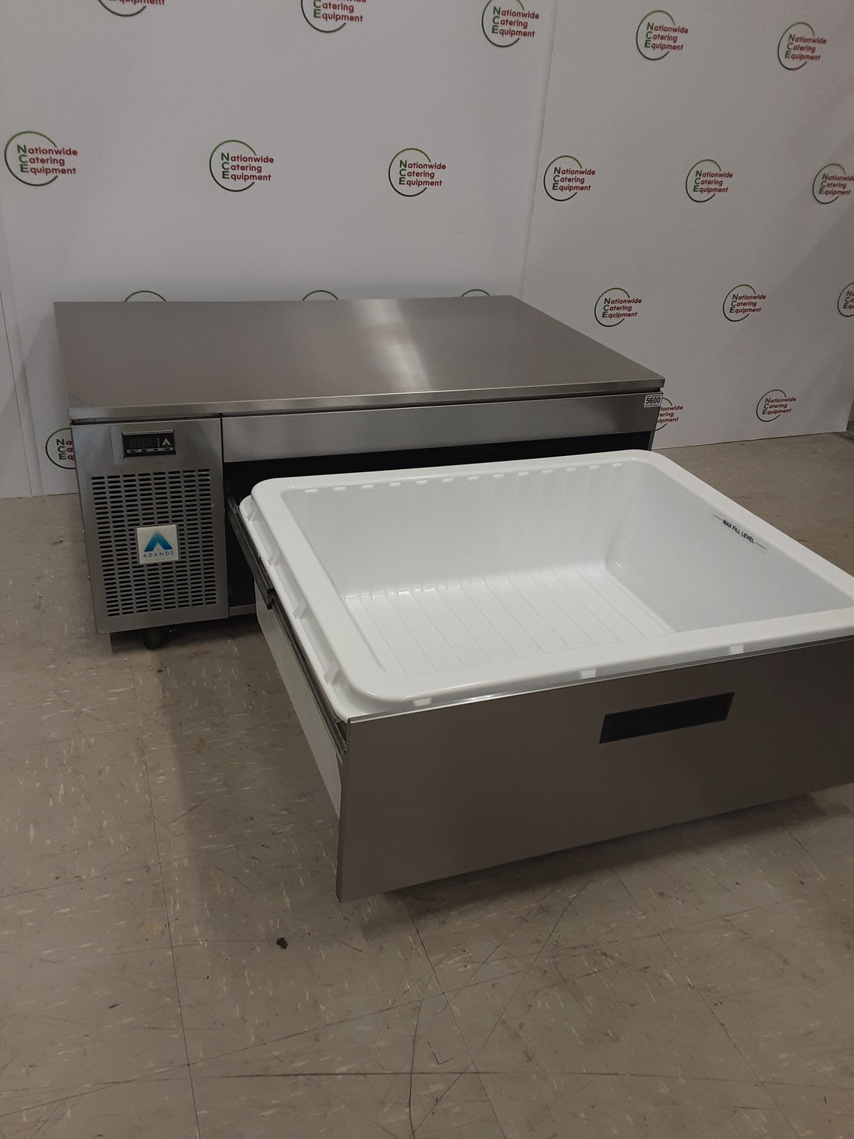 Adande Single Drawer Low Level / Chefs Base Fridge, 110x70cm (NCE5600)