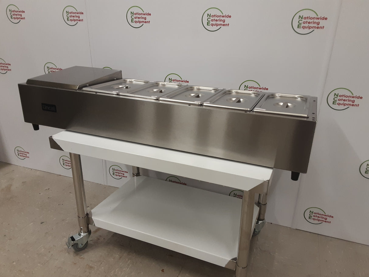 Lincat Tabletop Toppings Fridge, 123cm, Model-FPB5 (NCE5515)