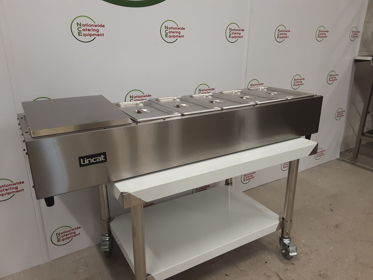 Lincat Tabletop Toppings Fridge, 123cm, Model-FPB5 (NCE5515)