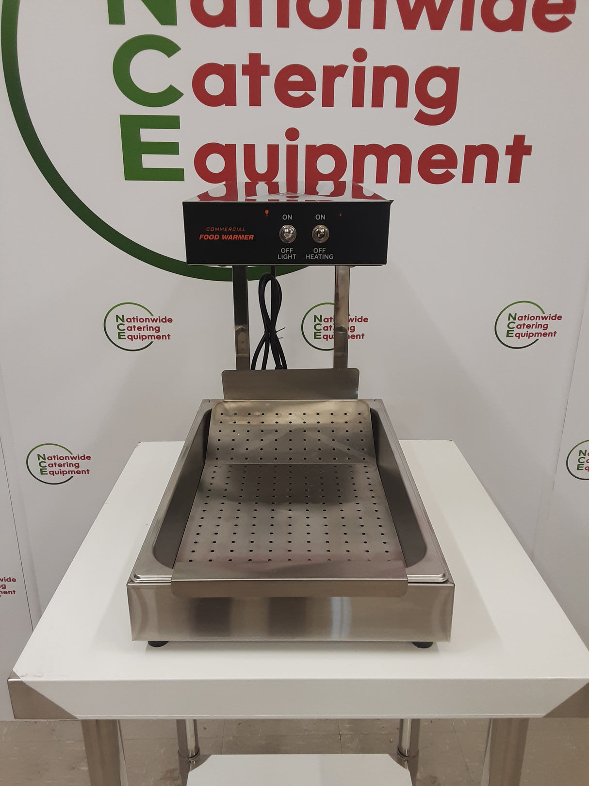 New Genesis Catering Equipment Tabletop 1/1GN Chip Scuttle/Food Warmer, Model-HT-310 (NCE5349)