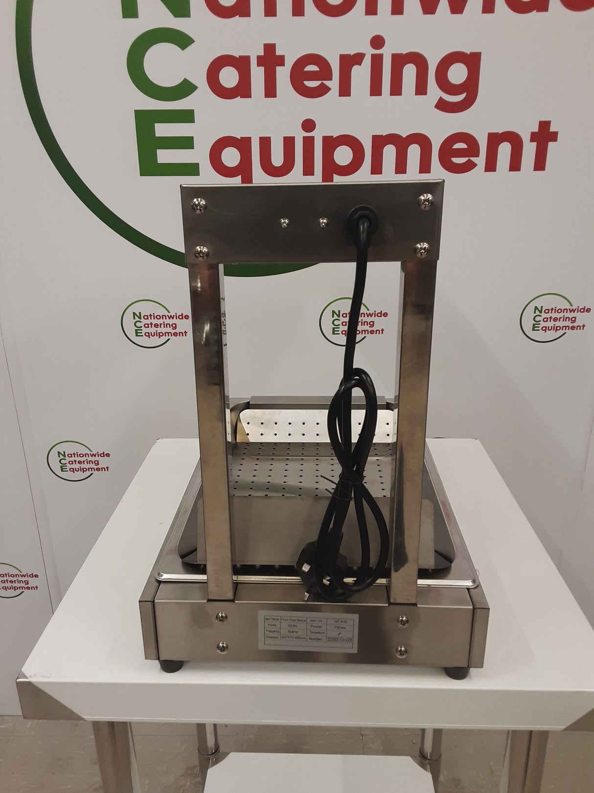 New Genesis Catering Equipment Tabletop 1/1GN Chip Scuttle/Food Warmer, Model-HT-310 (NCE5349)