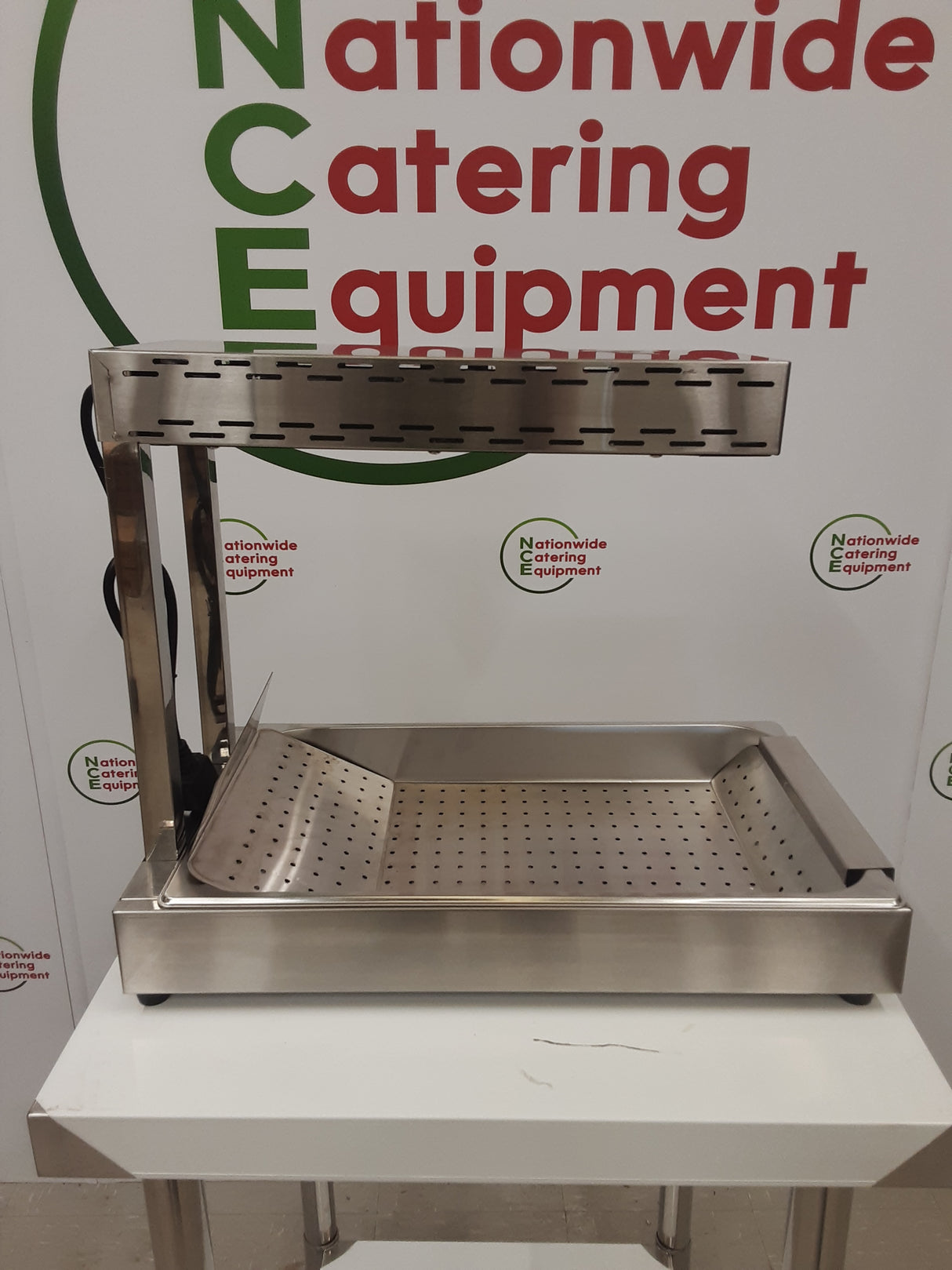 New Genesis Catering Equipment Tabletop 1/1GN Chip Scuttle/Food Warmer, Model-HT-310 (NCE5349)