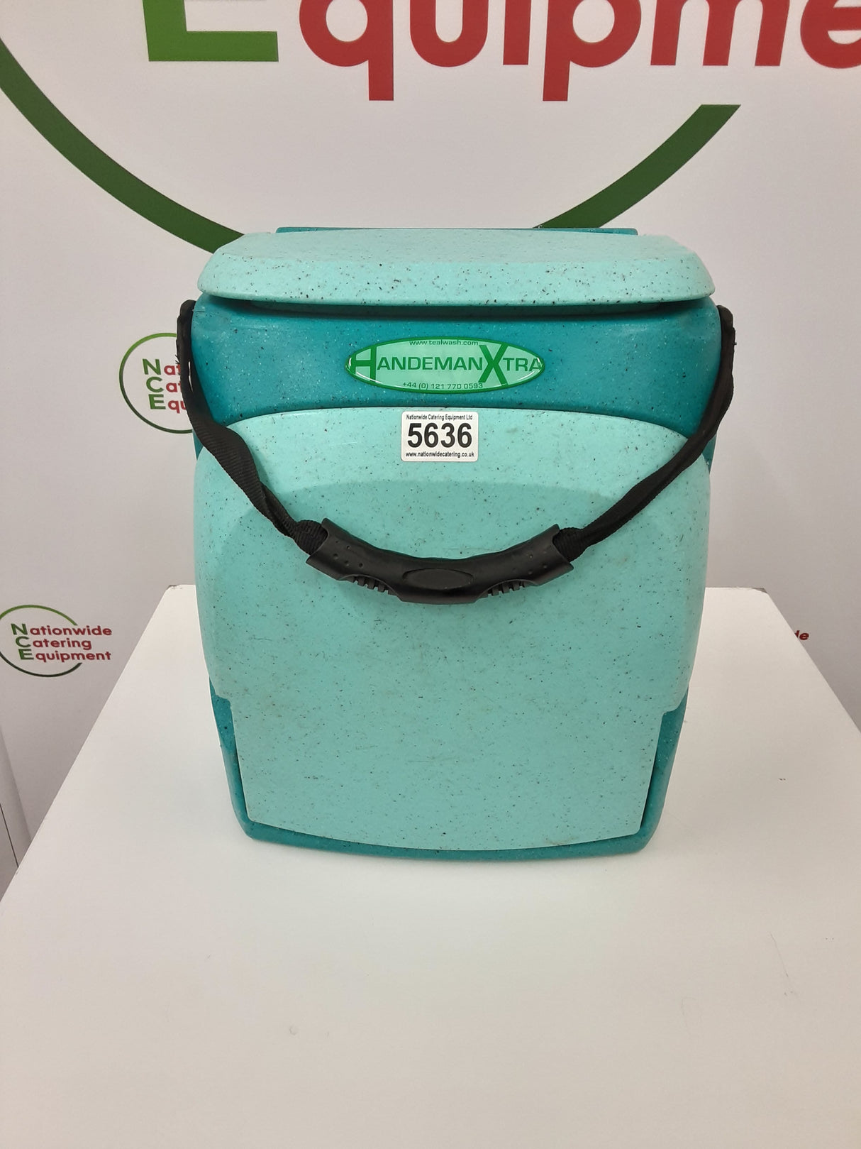 Teal Handeman Xtra Heated Mobile Hand-Wash Basin, 13amp (NCE5636)