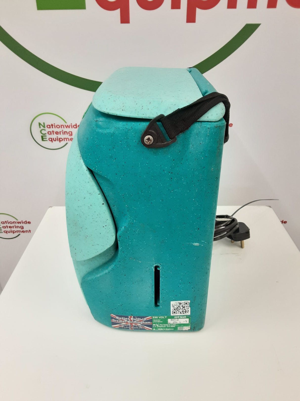 Teal Handeman Xtra Heated Mobile Hand-Wash Basin, 13amp (NCE5636)