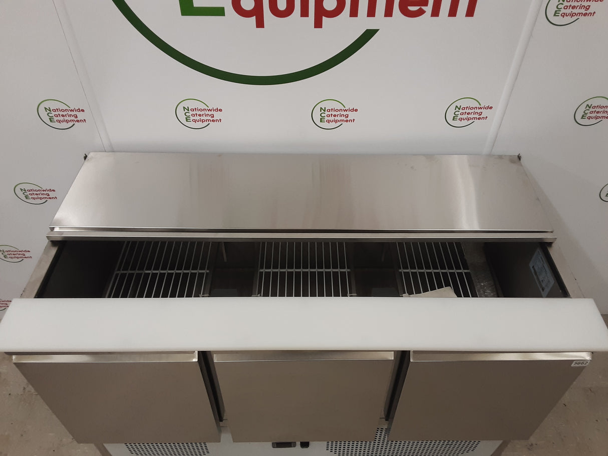 Un-Used/New Adexa Three Door Saladette Fridge, Model- STD3 (NCE5662)