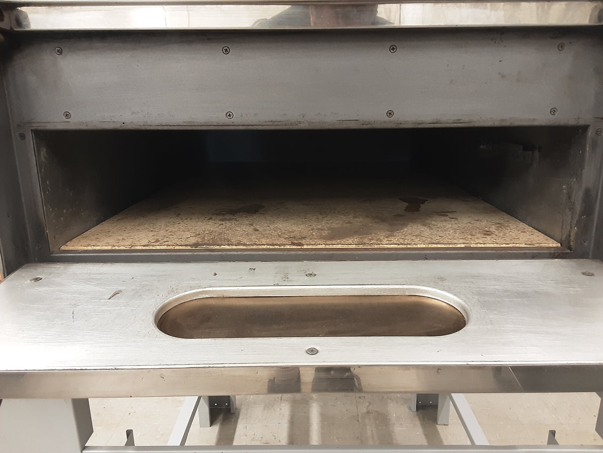 Commercial Catering 2022 Italforni Twin Deck Electric (3ph) Pizza Oven On Stand (NCE2716)