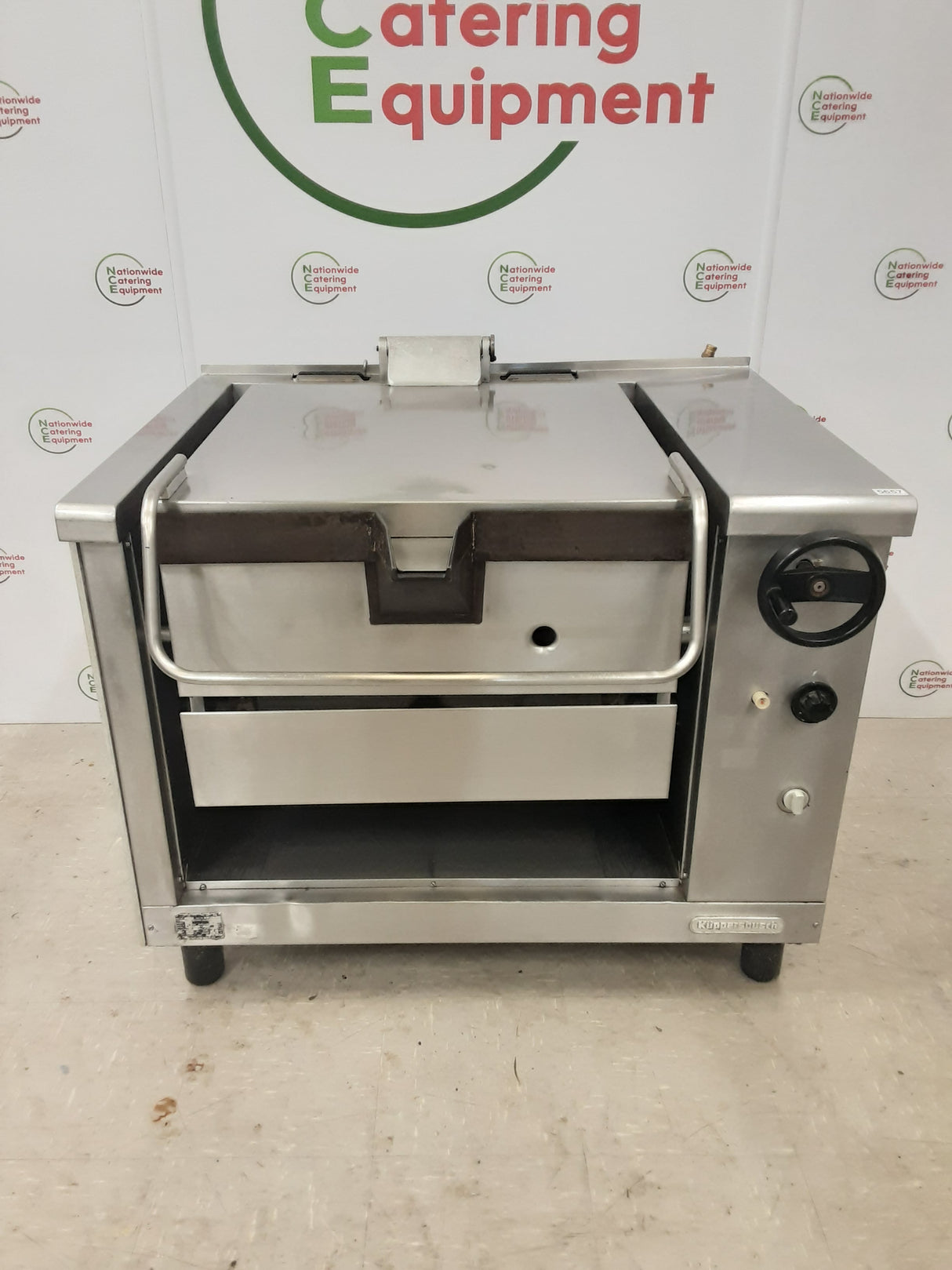 CLEARANCE Kuppersbusch Bratt Pan, Manual Tilt - Natural Gas (NCE5657)