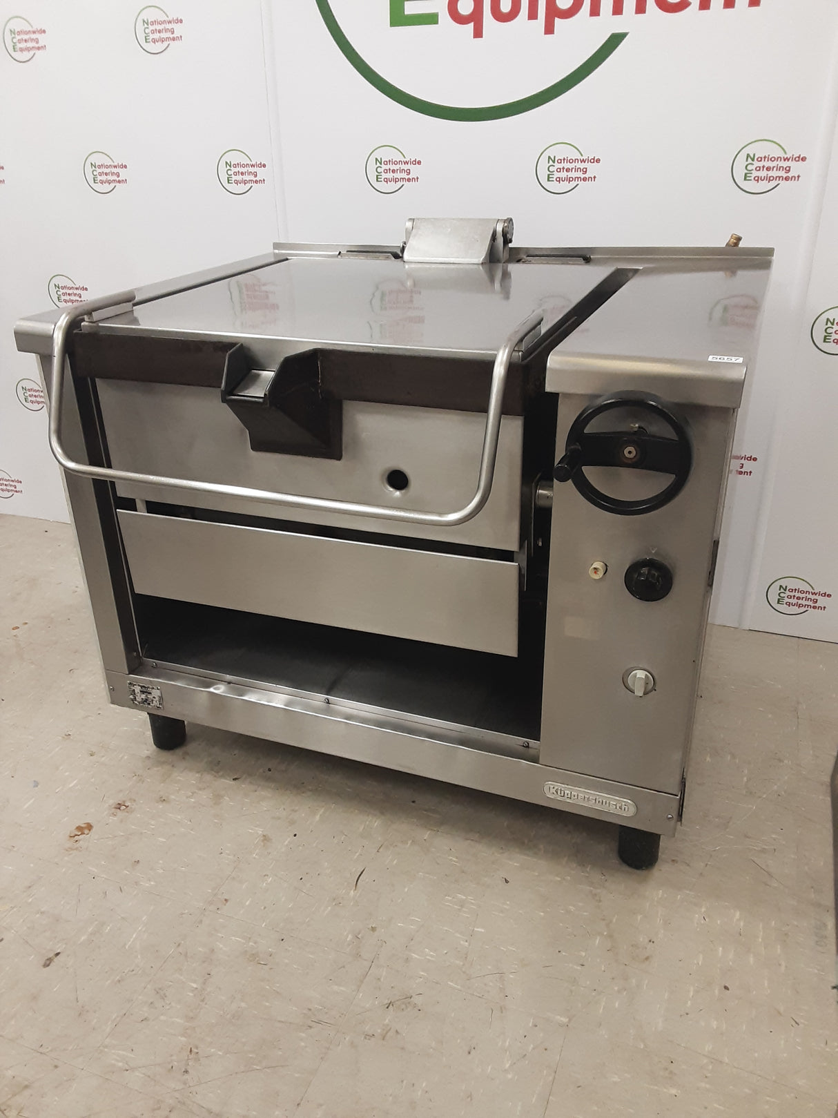 CLEARANCE Kuppersbusch Bratt Pan, Manual Tilt - Natural Gas (NCE5657)