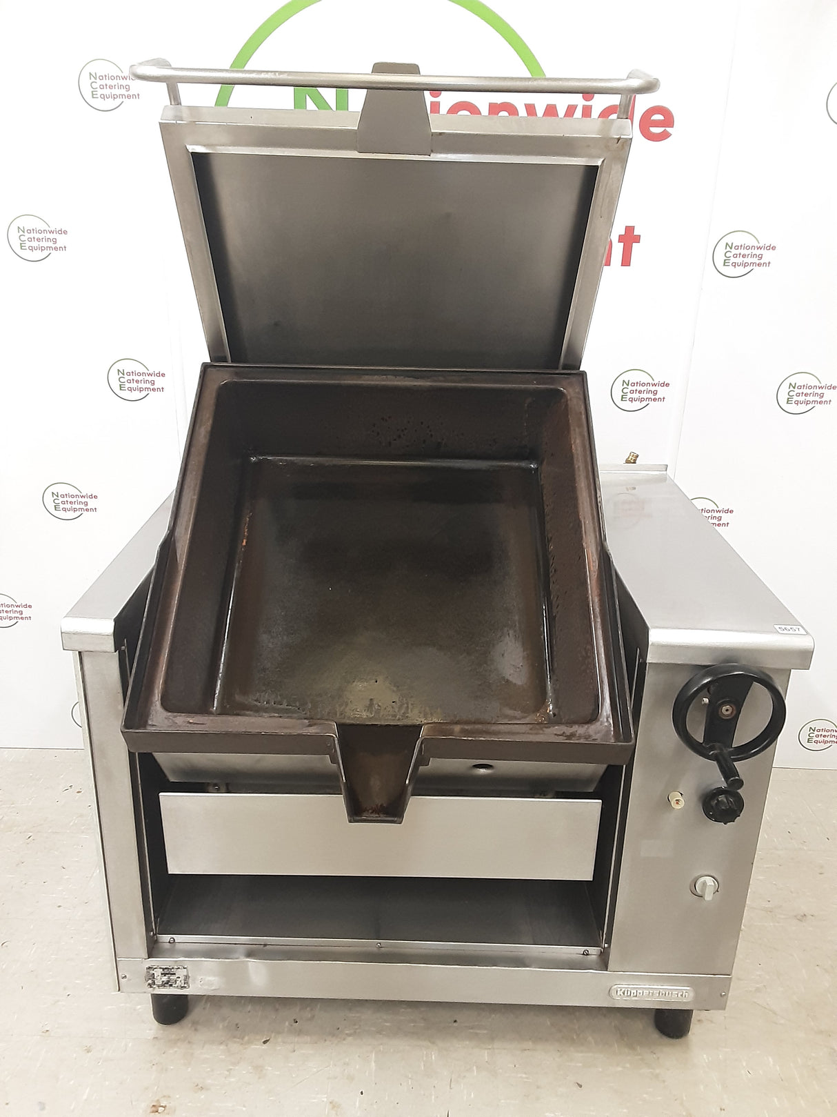 CLEARANCE Kuppersbusch Bratt Pan, Manual Tilt - Natural Gas (NCE5657)