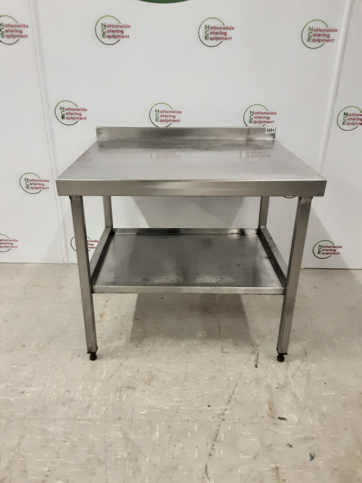 Stainless Steel Equipment Stand / Low Table 75x76cm (NCE5954)