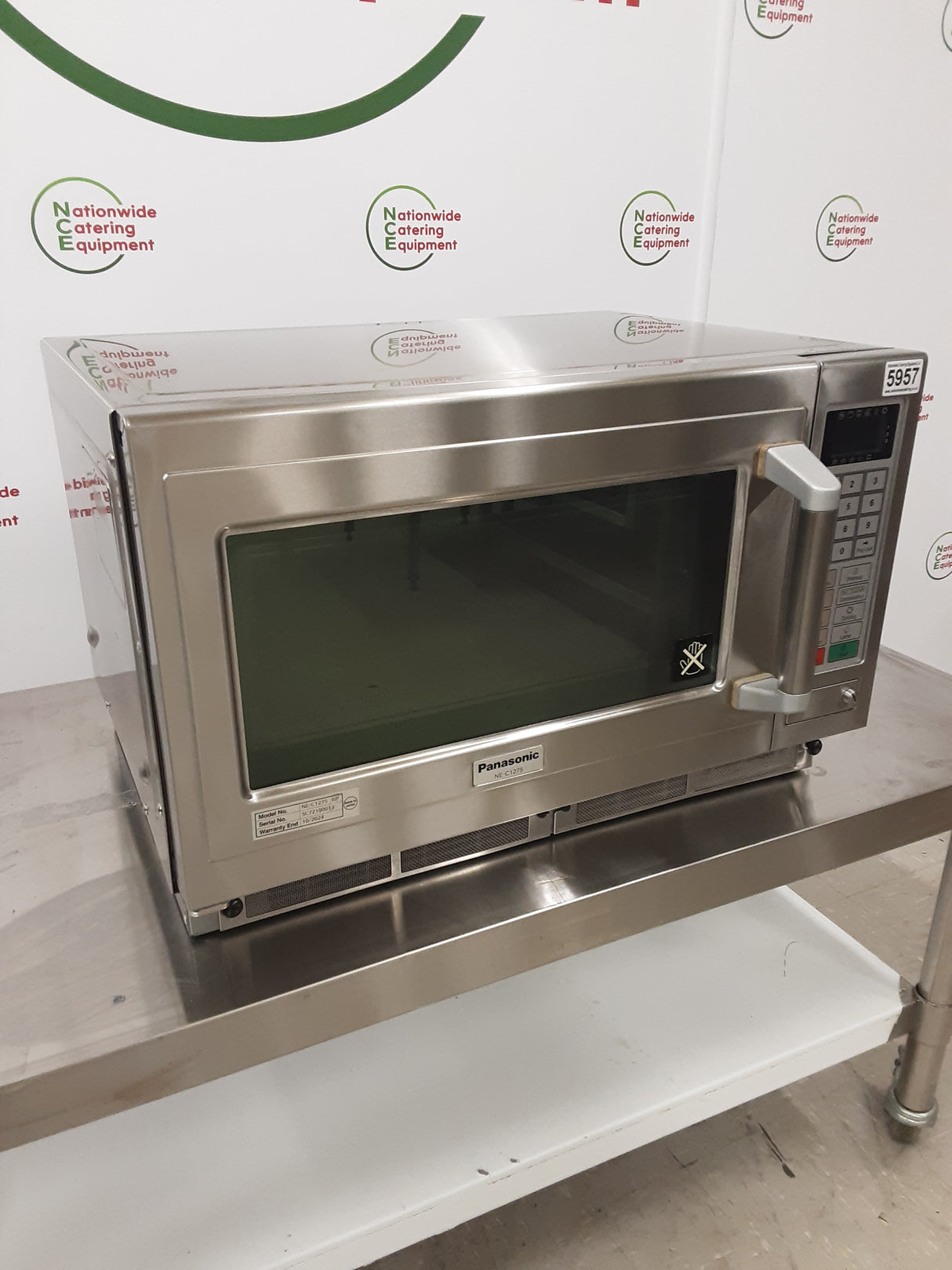 Panasonic 2000w Combination Microwave, Model- NE-C1275 (NCE5957)