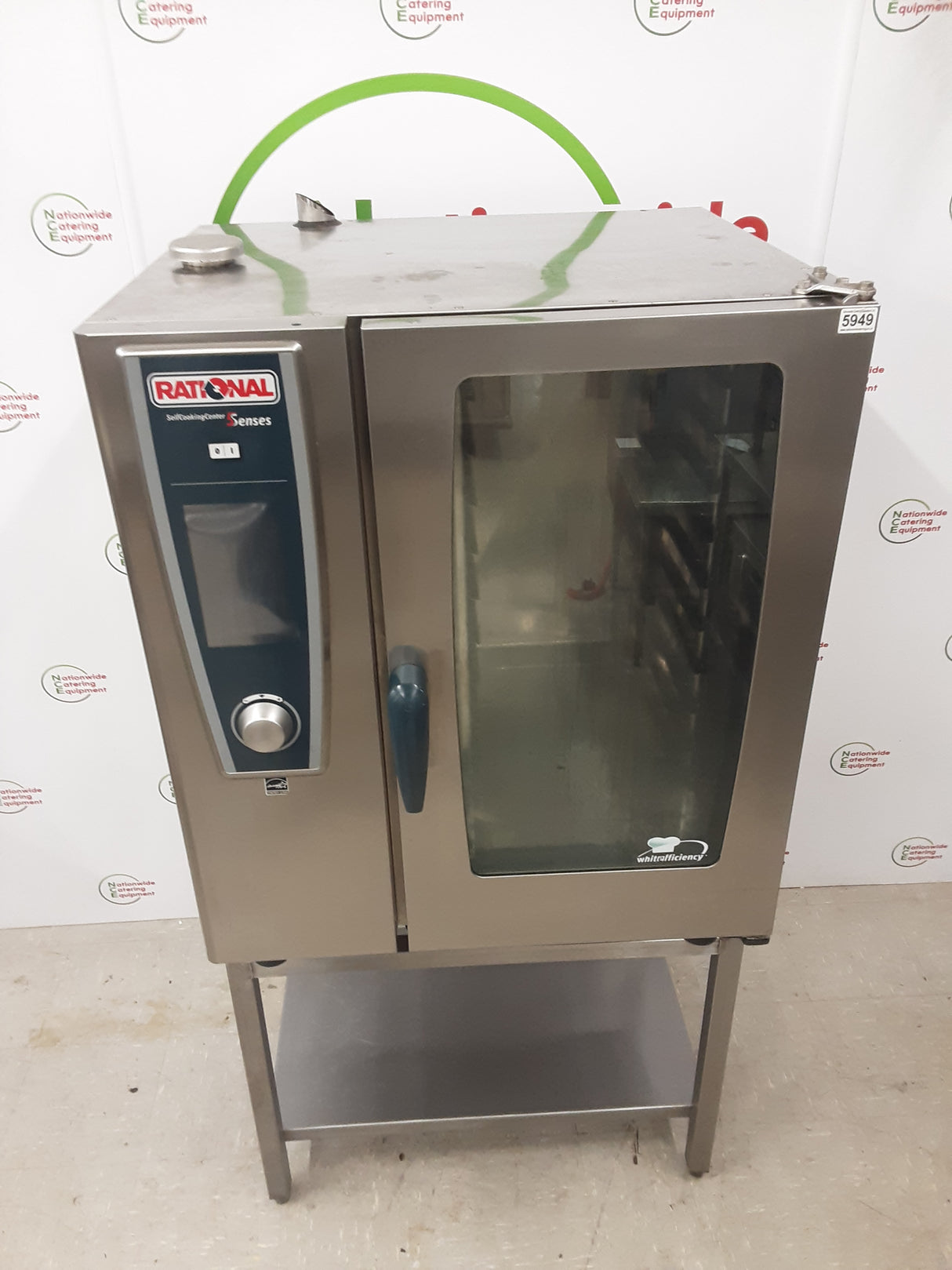 Rational 10 Grid Five Senses SCC WE Electric Combi Oven On Stand (NCE5949)
