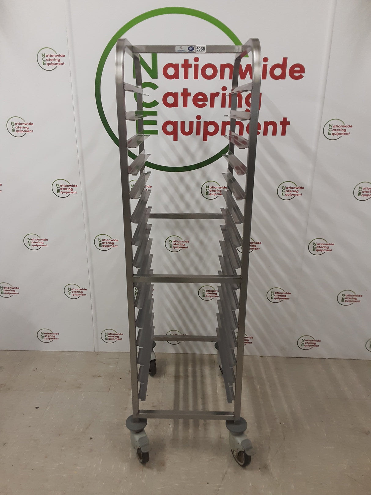 Bourget Stainless Steel Baking Tray Storage Trolley (NCE5968)