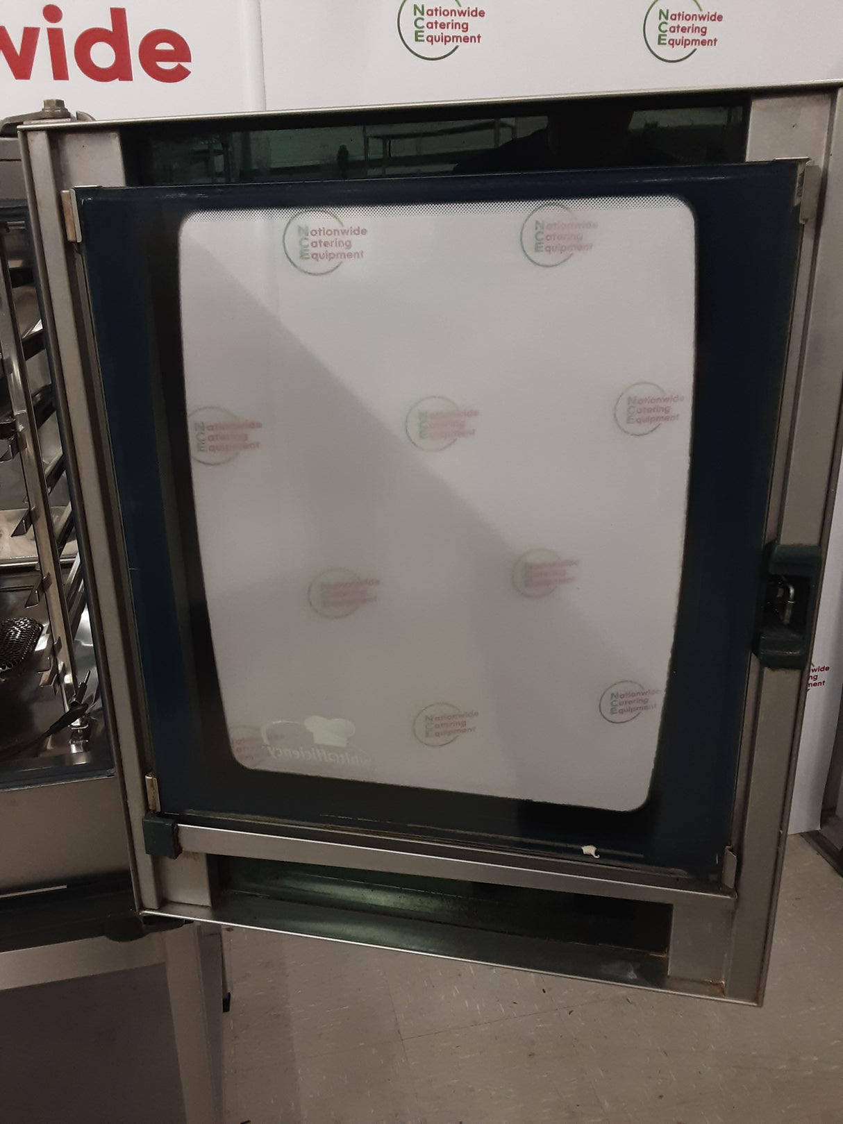 Rational SCC, 5 Senses, White Efficiency, Six Grid Electric Combi Oven On Stand (NCE5980)