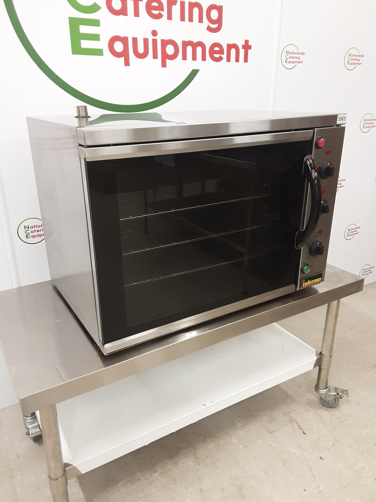 Infernus Tabletop Electric (13amp) Convection Oven, Model-YSD-1A (NCE5965)