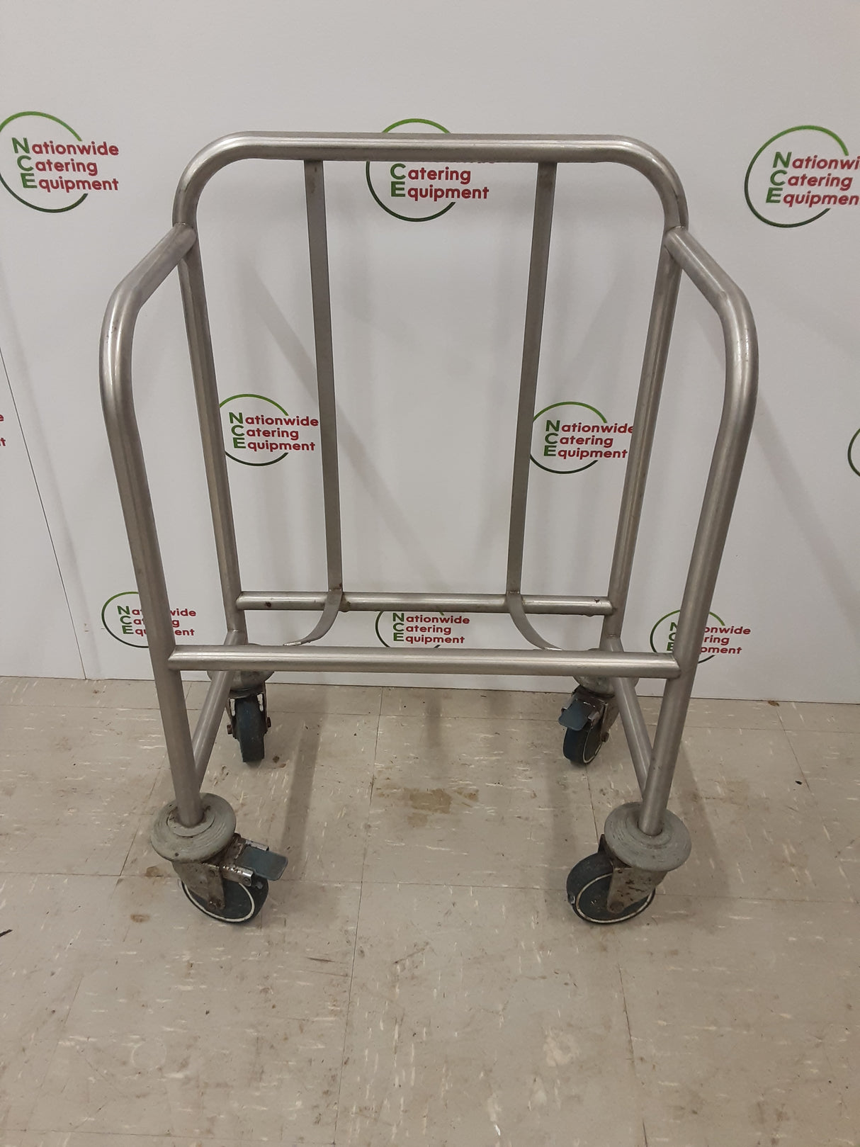Stainless Steel Tray Storage Trolley (NCE5978)