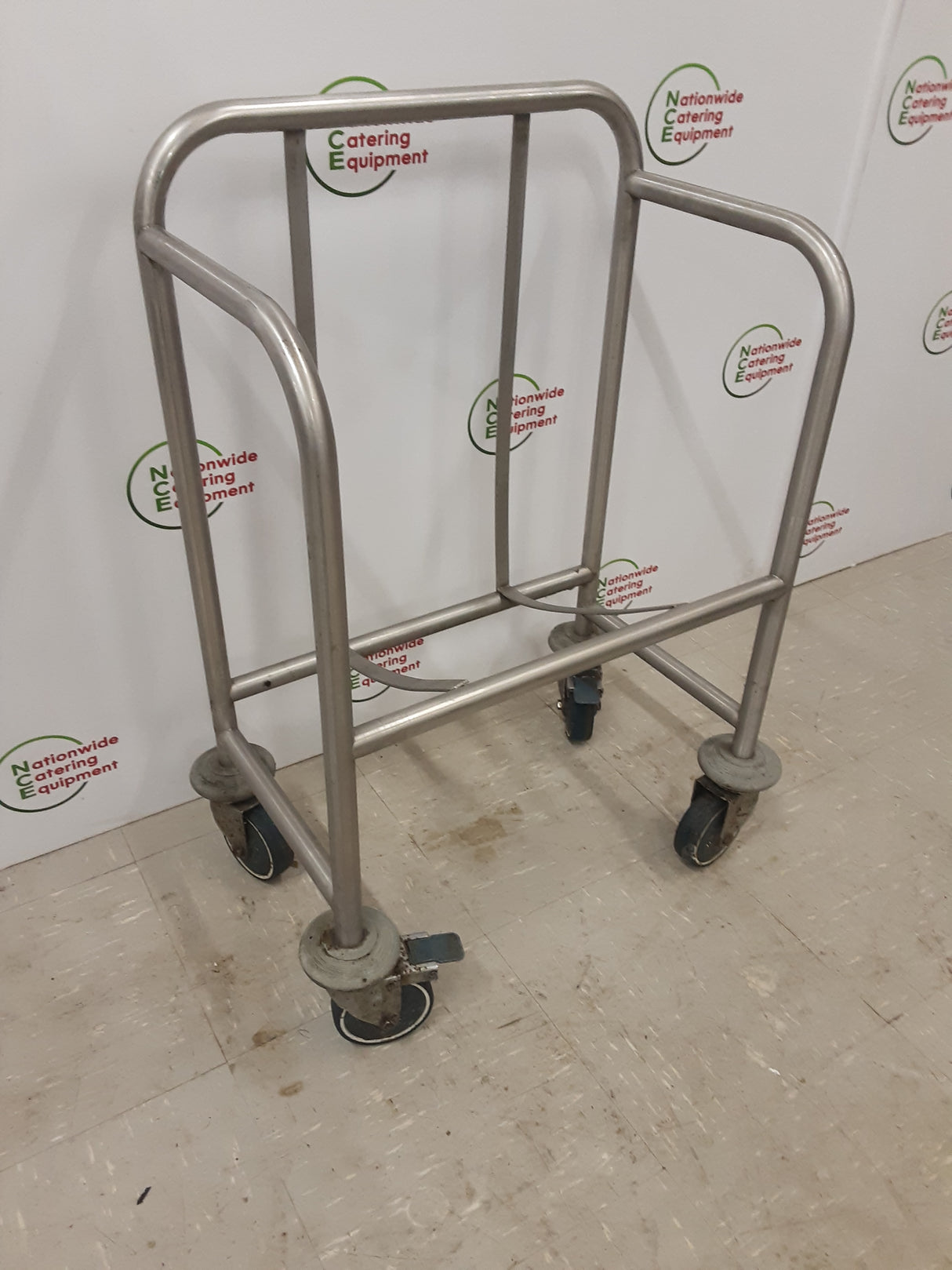 Stainless Steel Tray Storage Trolley (NCE5978)