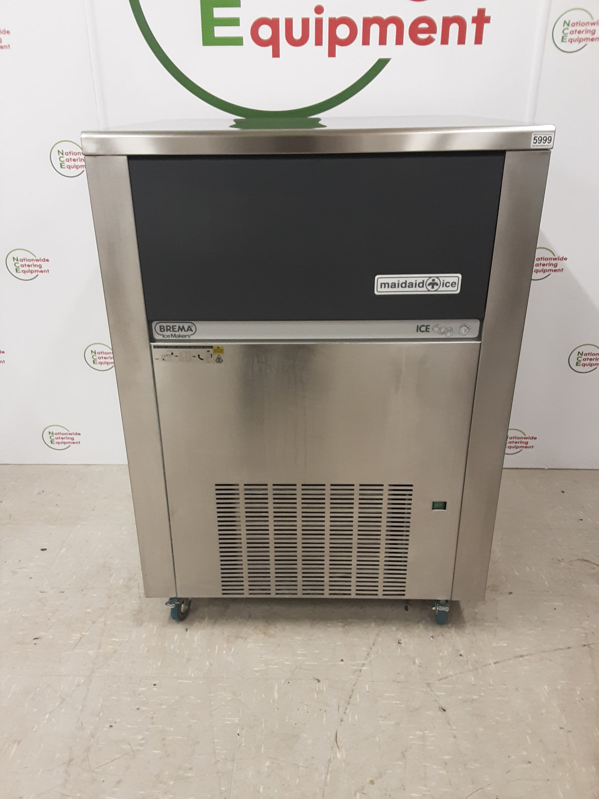 Maidaid Ice Machine, Production- 130kg Per 24Hrs, Model- M130-65AHC (NCE5999)