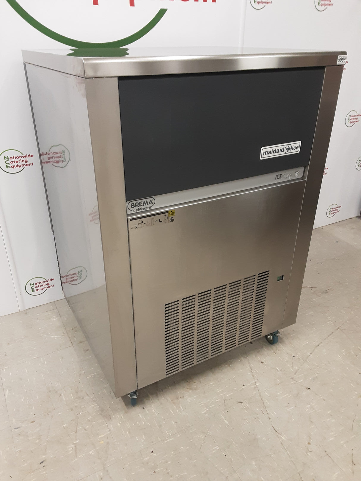 Maidaid Ice Machine, Production- 130kg Per 24Hrs, Model- M130-65AHC (NCE5999)