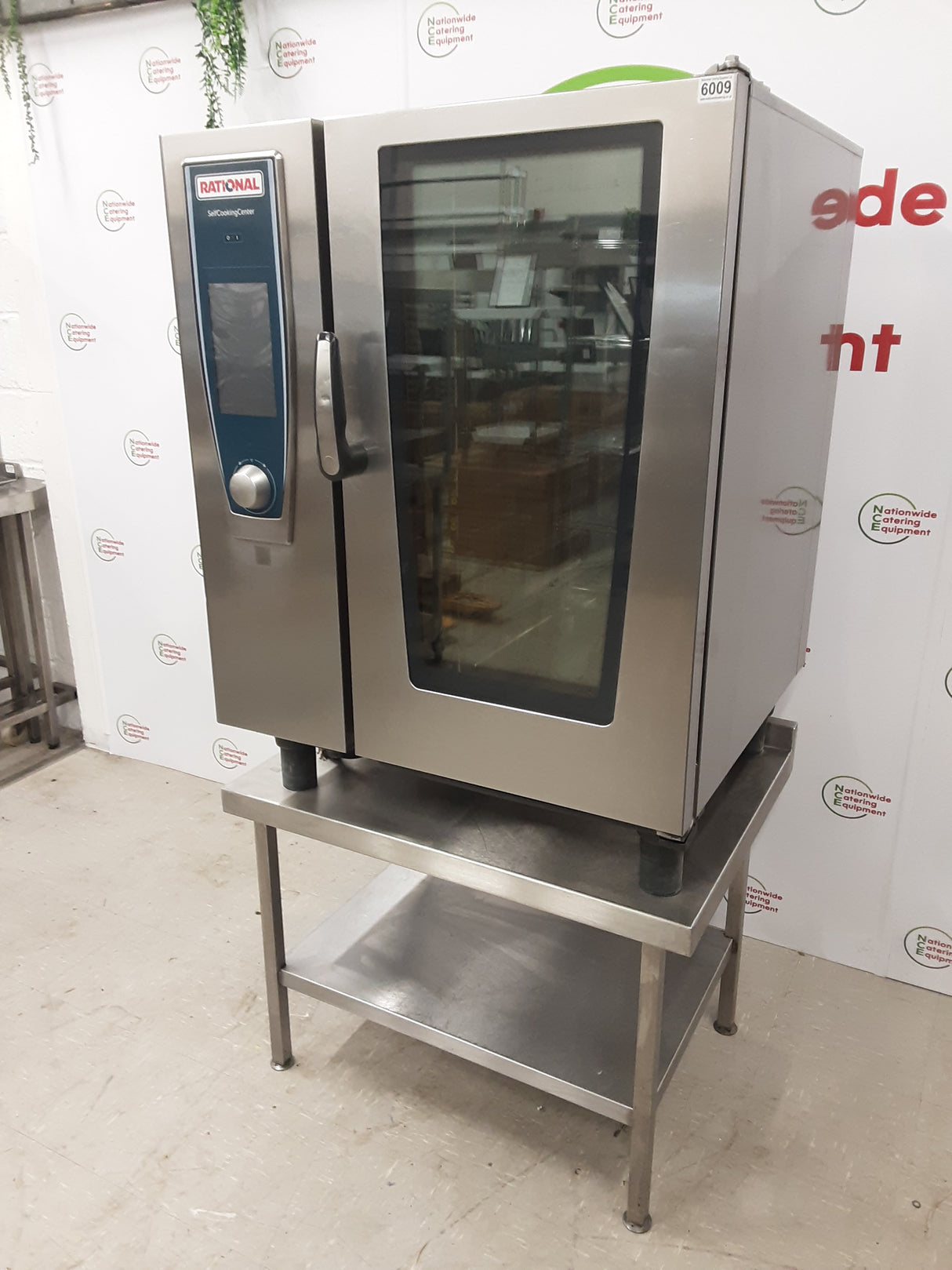Rational Ten Grid SCC White Efficiency Electric Combi Oven On Stand, Model- SCCWE101 (NCE6009)