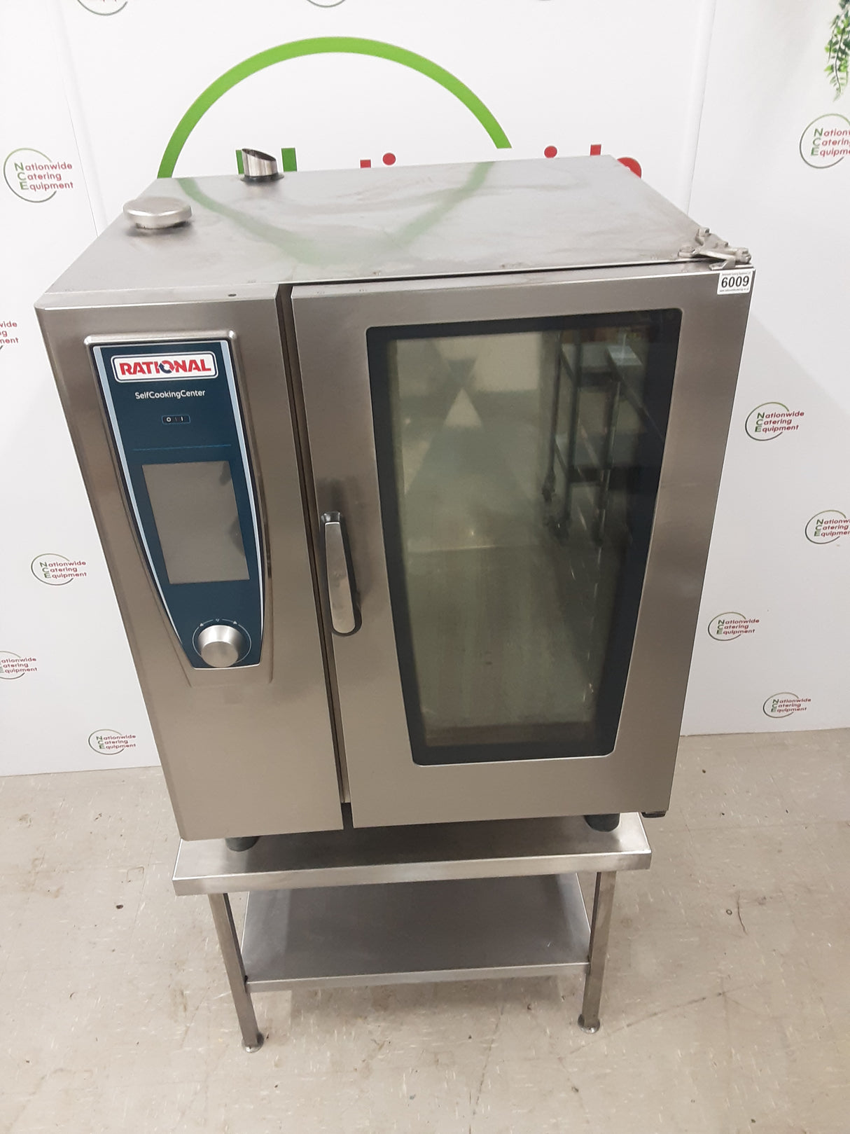 Rational Ten Grid SCC White Efficiency Electric Combi Oven On Stand, Model- SCCWE101 (NCE6009)