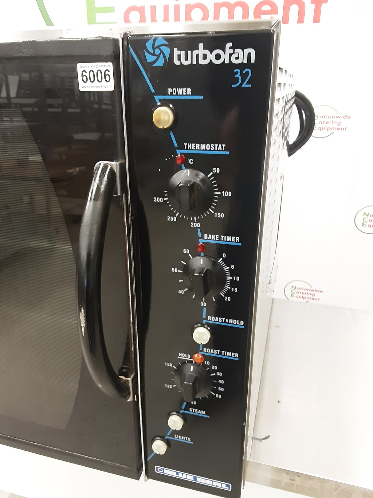 Blueseal Turbofan Tabletop Convection Oven, Single Phase, Holds Baking Trays, Model-E32 (NCE6006)