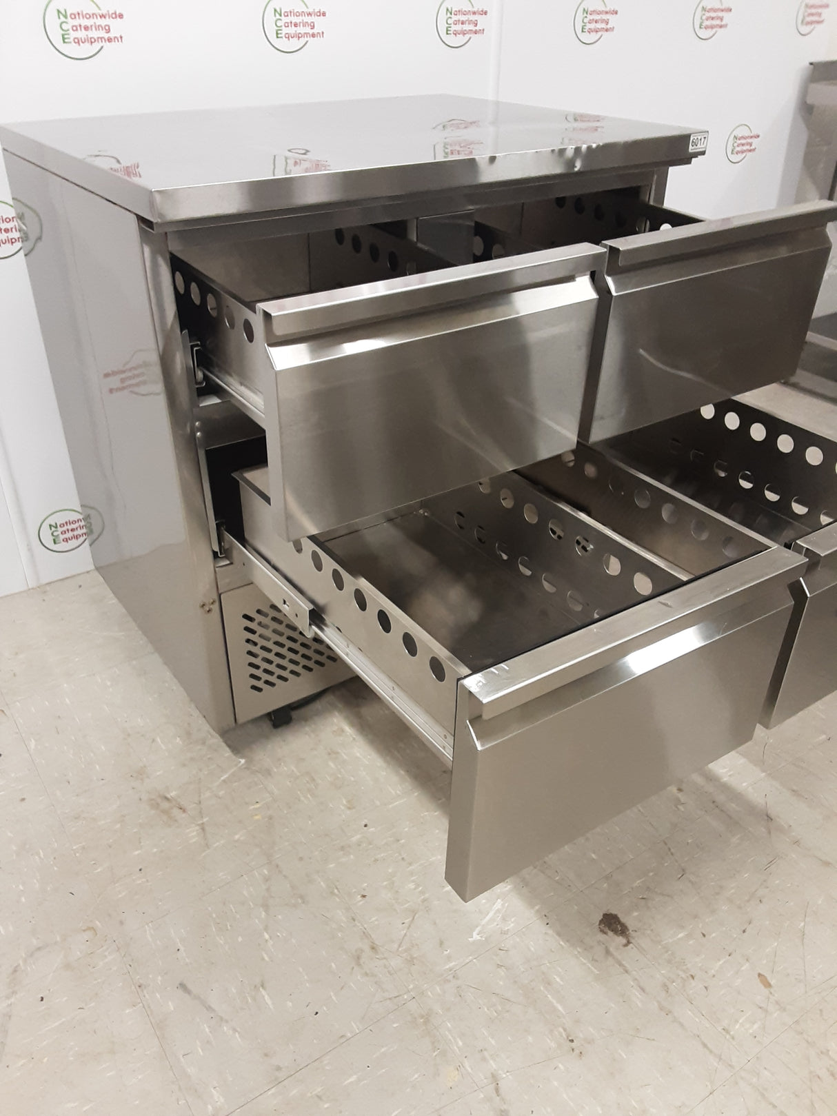 Ice-A-Cool Four Drawer Counter Fridge, 90X70cm, Model- ICE3820GR (NCE6017)