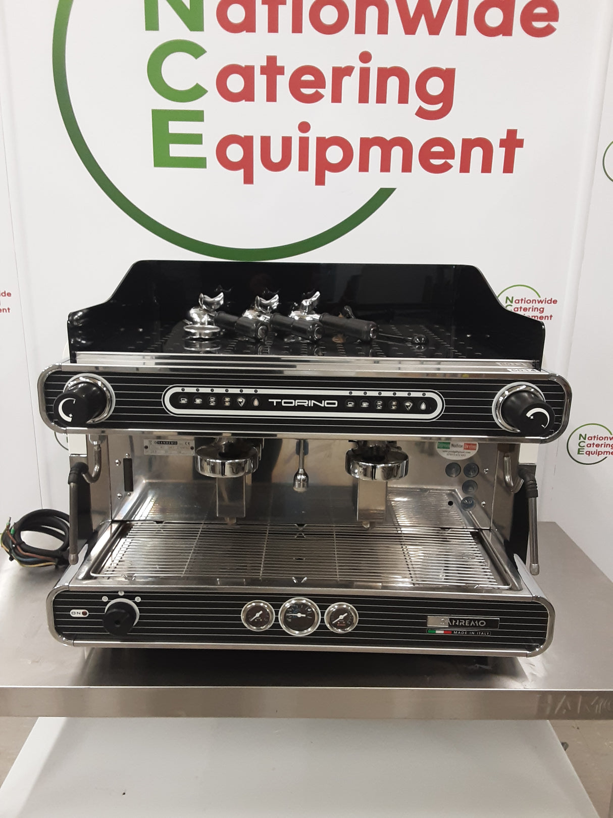 San Remo 'Torino' Two Group Barista Coffee Machine, 1ph/32amp (NCE6014)