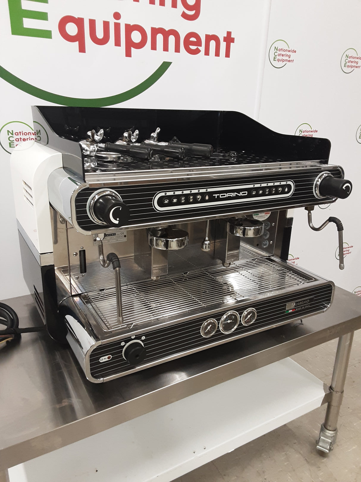 San Remo 'Torino' Two Group Barista Coffee Machine, 1ph/32amp (NCE6014)