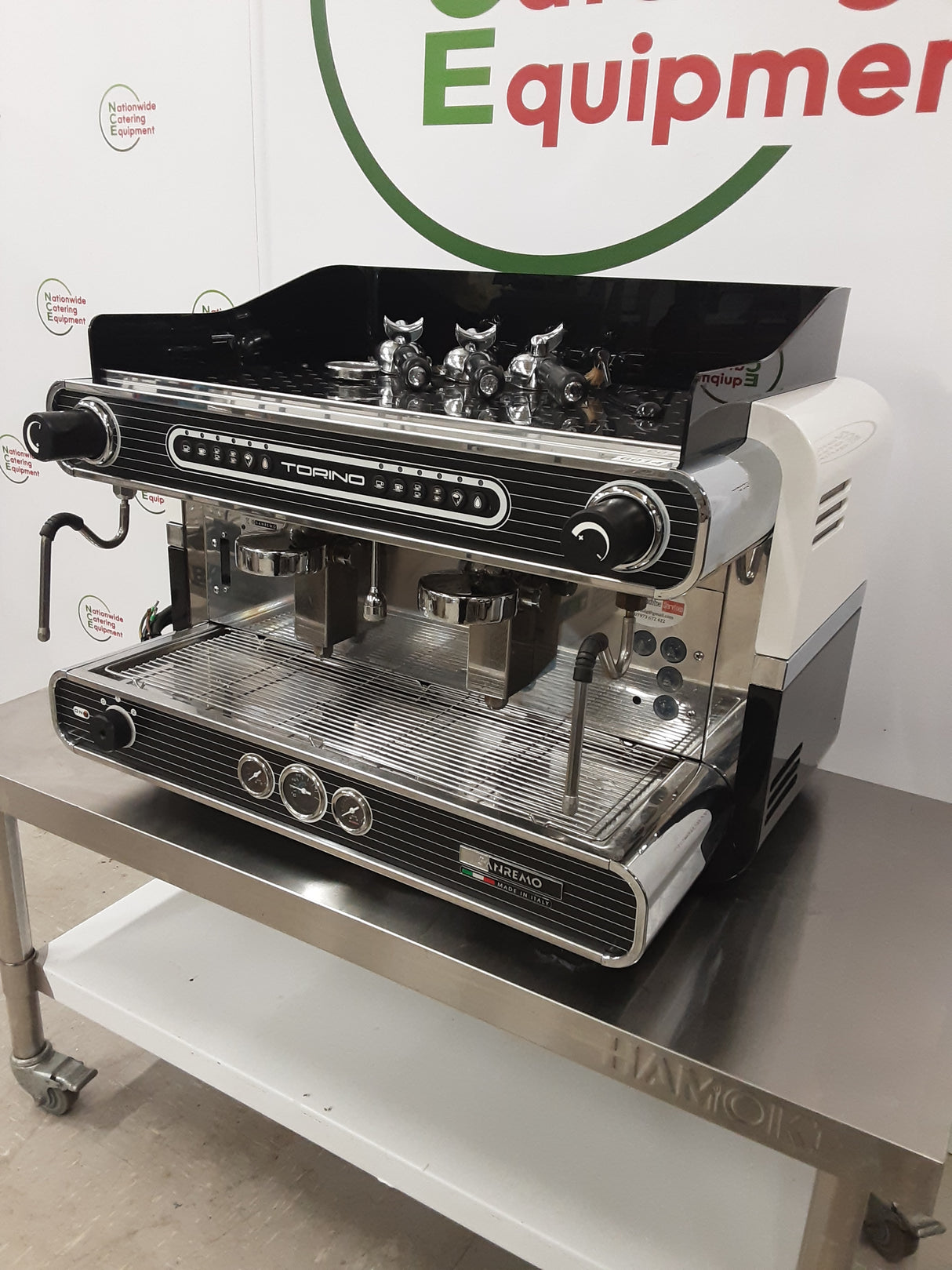 San Remo 'Torino' Two Group Barista Coffee Machine, 1ph/32amp (NCE6014)