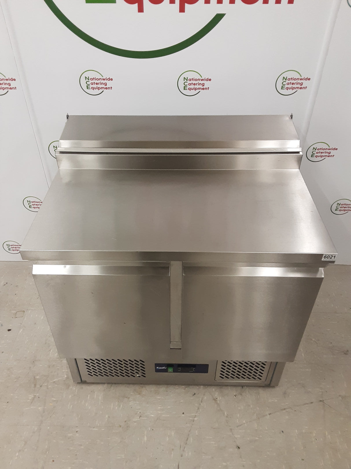 Prodis Two Door Counter Fridge With Topping Opening, 90cm, EC-2PREP (NCE6021)