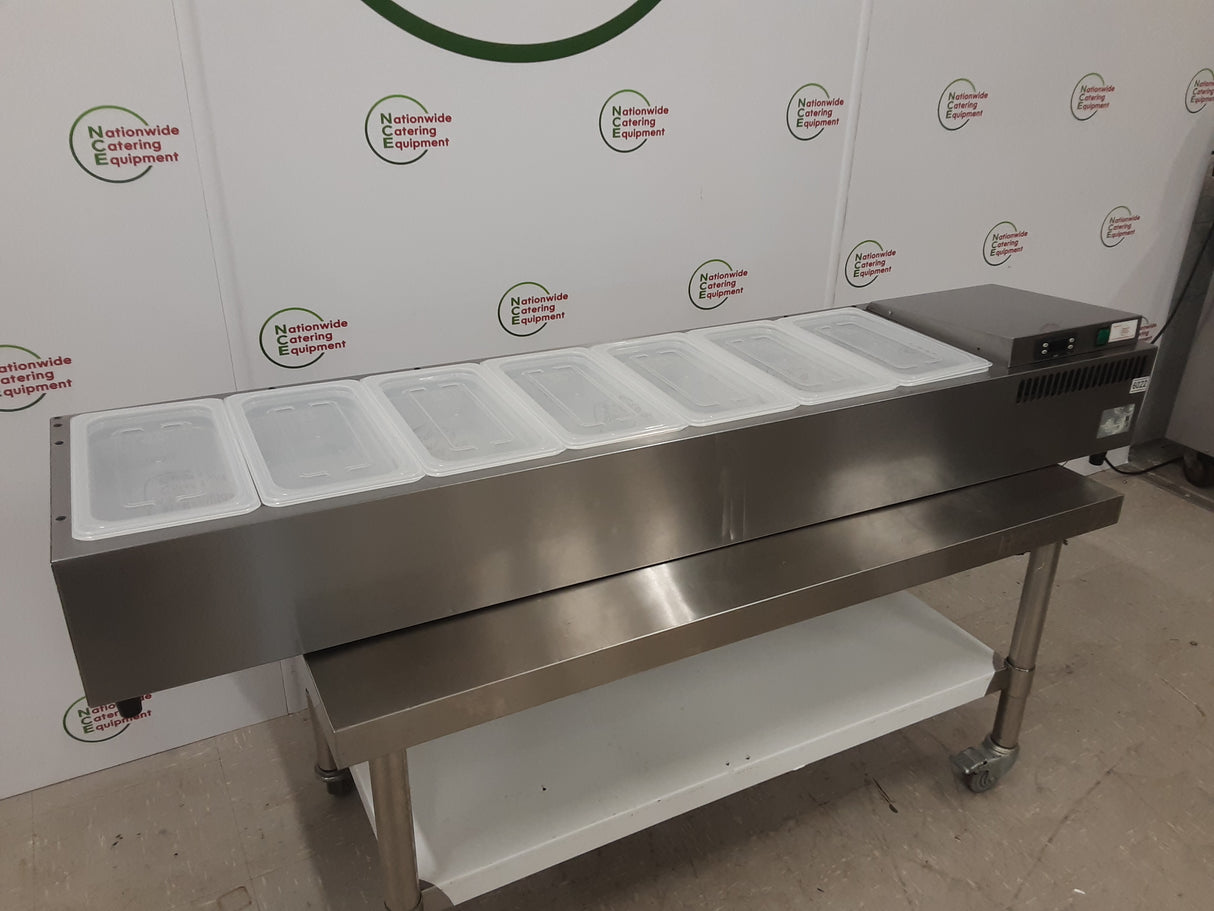 Lincat Tabletop Toppings Fridge, 158cm, Model- FD87 (NCE6022)