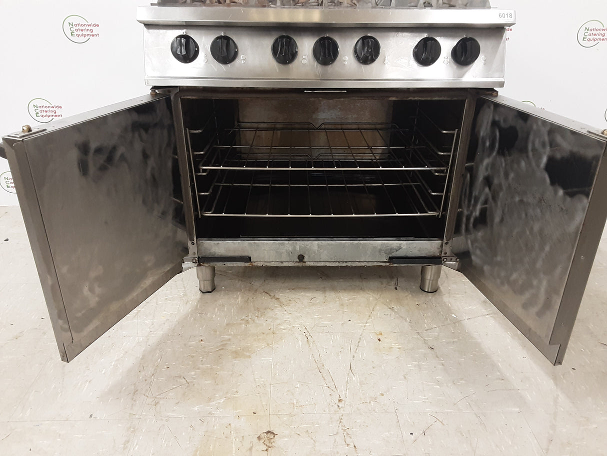 Falcon Six Burner Stove And Oven, Natural Gas, Model- G2102 (NCE6018)