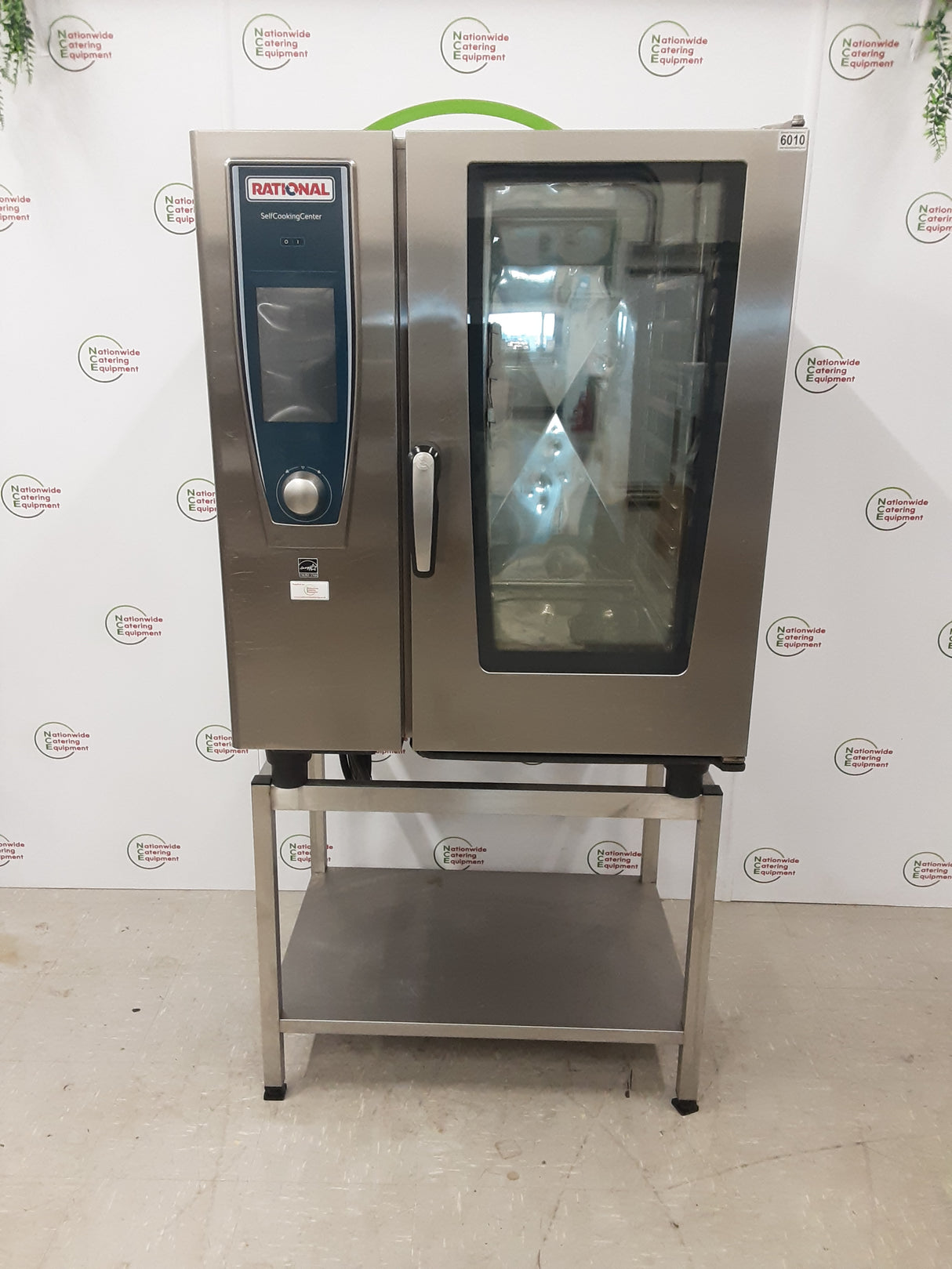 Rational SCC White Efficiency Ten Grid Electric Combi Oven On Stand, Model- SCCWE101 (NCE6010)