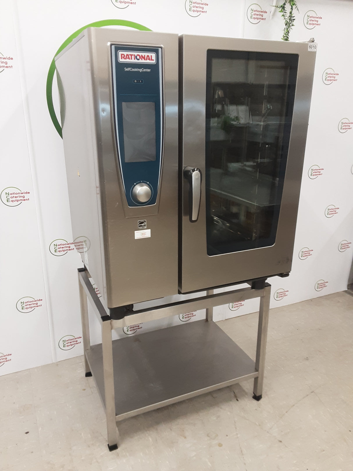 Rational SCC White Efficiency Ten Grid Electric Combi Oven On Stand, Model- SCCWE101 (NCE6010)