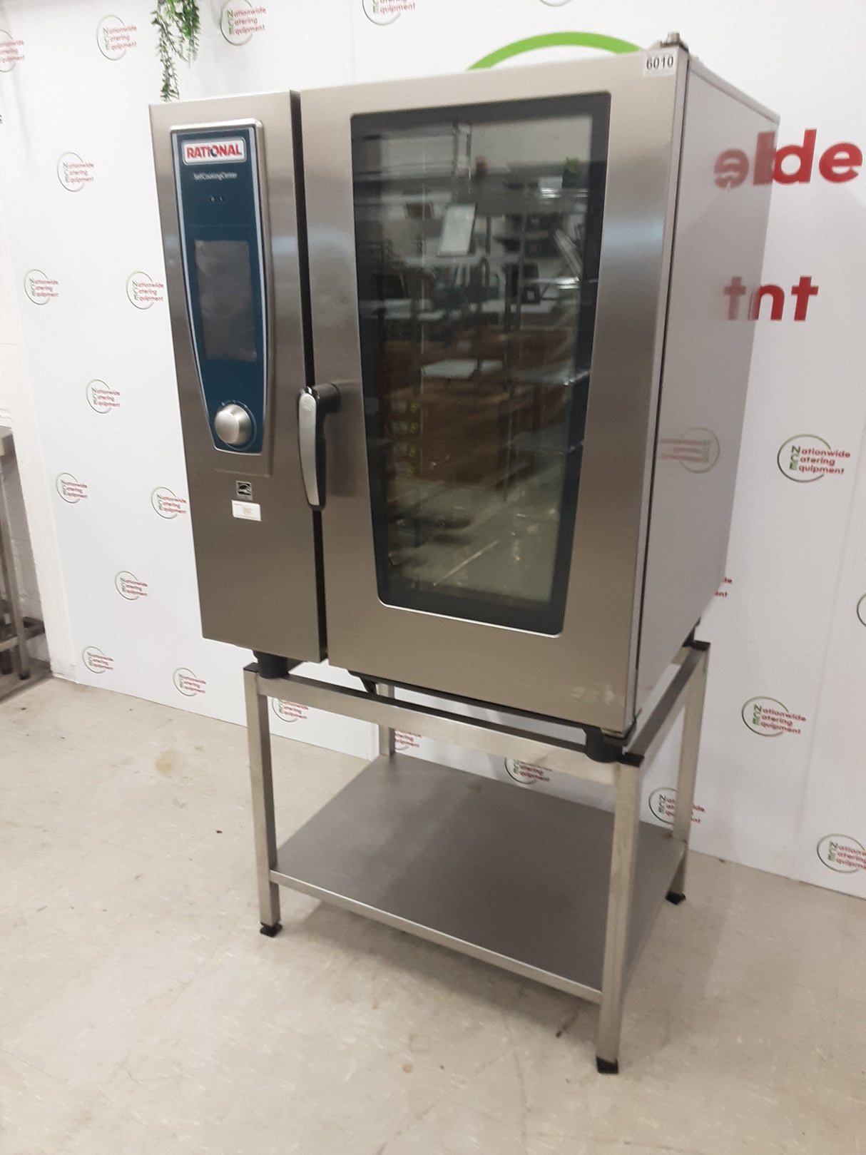 Rational SCC White Efficiency Ten Grid Electric Combi Oven On Stand, Model- SCCWE101 (NCE6010)