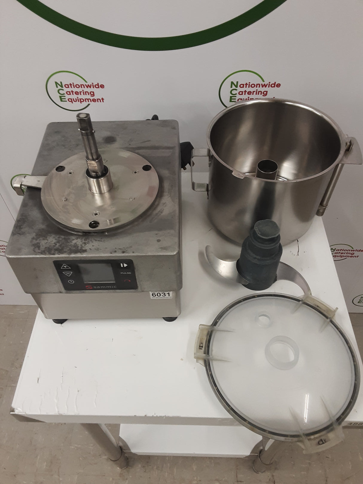 Sammic 8L Food Processor, Model- KE-8V (NCE6031)