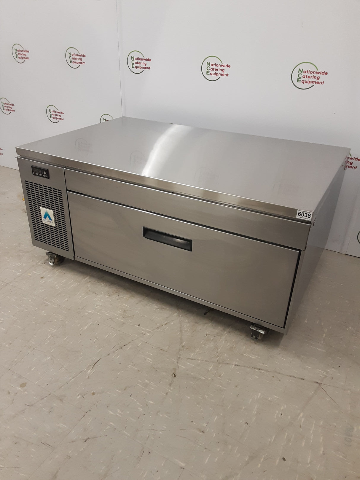 Adande Low Level Counter Drawer/Chef Base Fridge/Freezer, 110x70cm, Model-VCS (NCE6038)