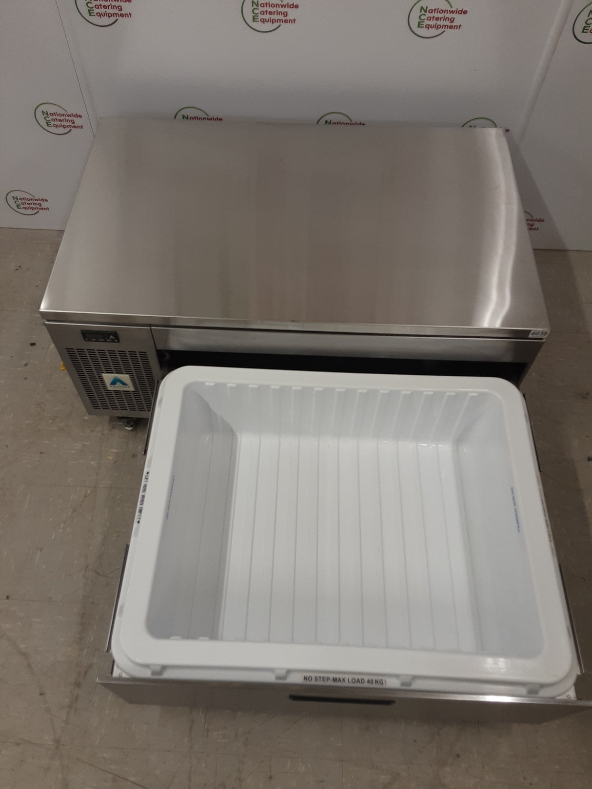 Adande Low Level Counter Drawer/Chef Base Fridge/Freezer, 110x70cm, Model-VCS (NCE6038)