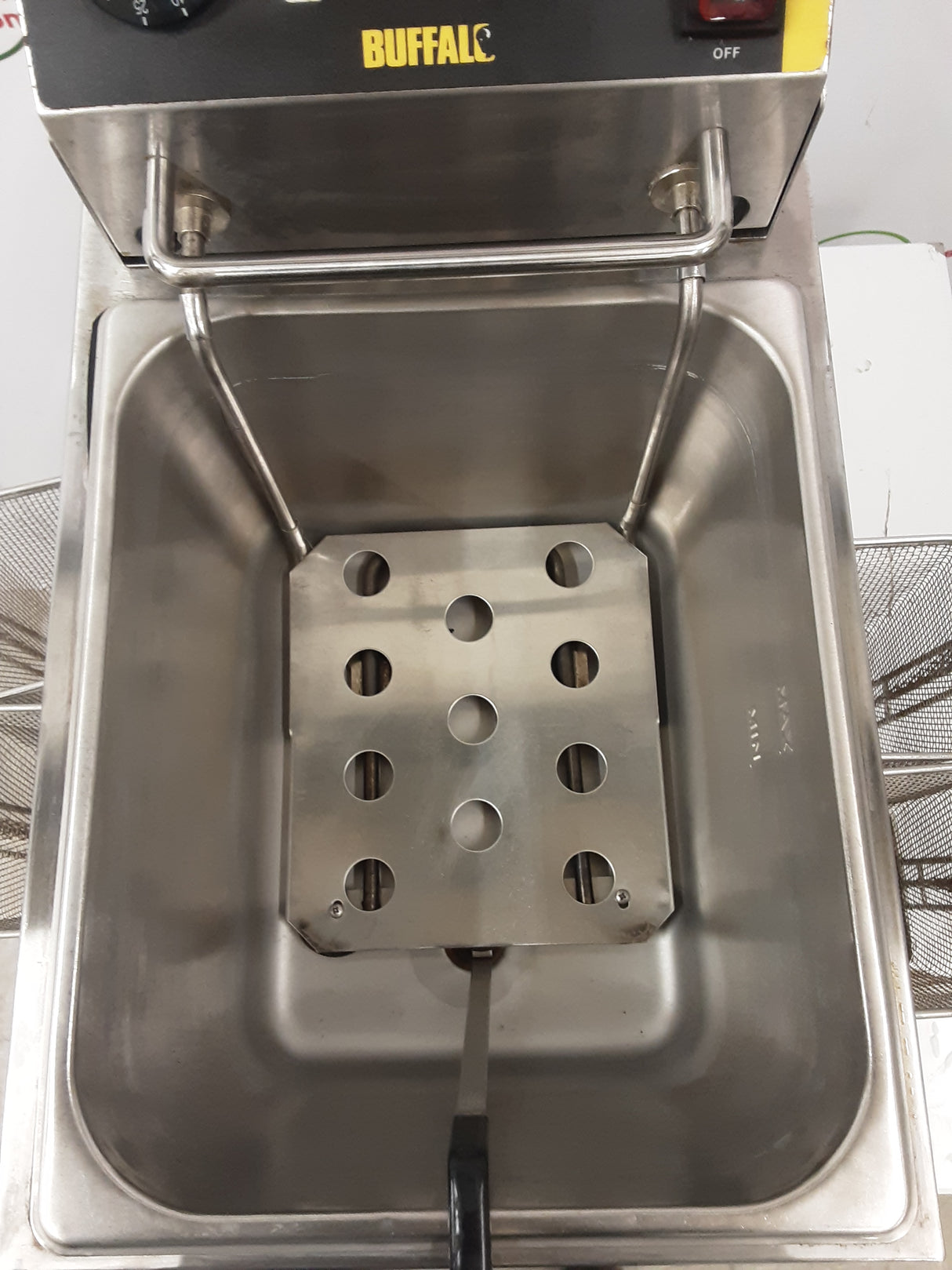 Buffalo Tabletop 8L Four Basket Electric Pasta Boiler, Model- GH160 (NCE6025)