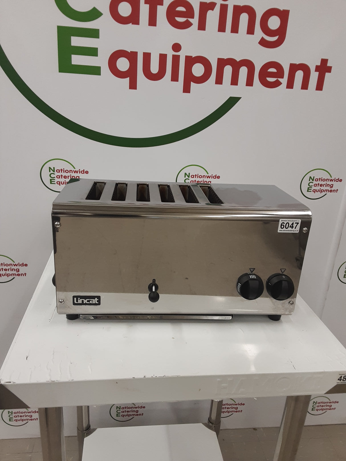 Lincat Six Slot Toaster, Model- LT6X (NCE6047)