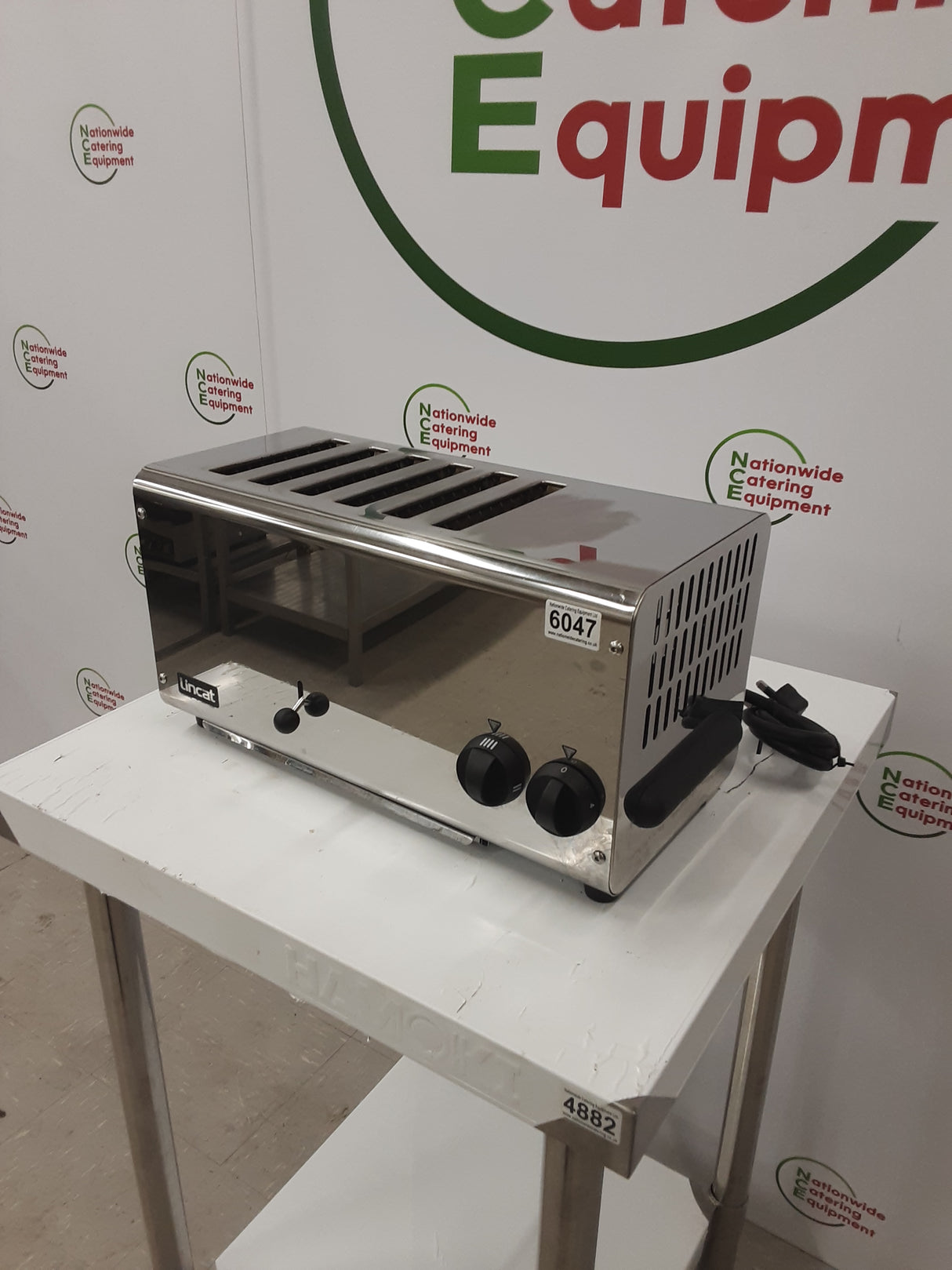 Lincat Six Slot Toaster, Model- LT6X (NCE6047)