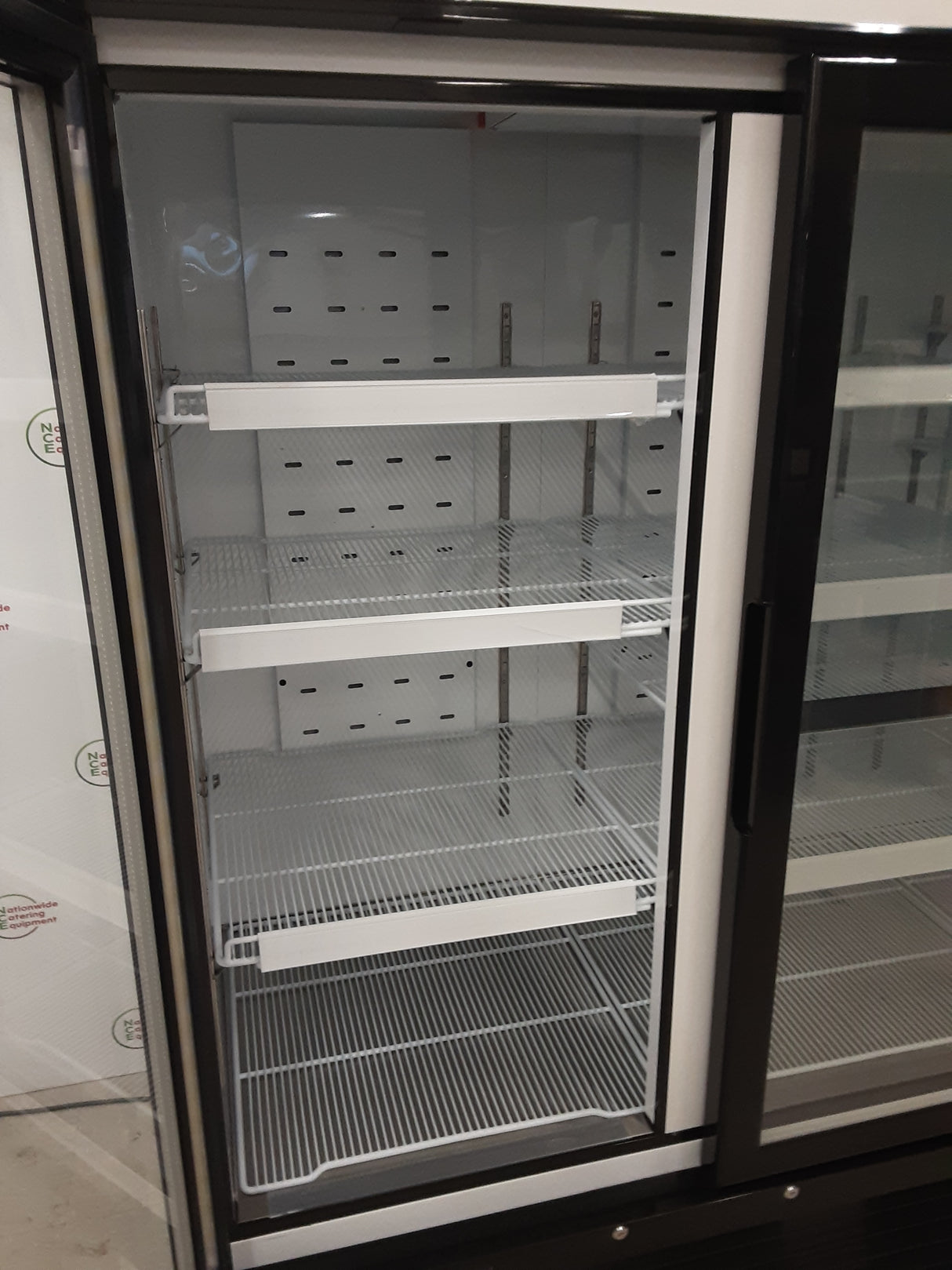Interlevin Low Energy Three Door Upright Display Fridge, Model- LGC7500 (NCE6049)