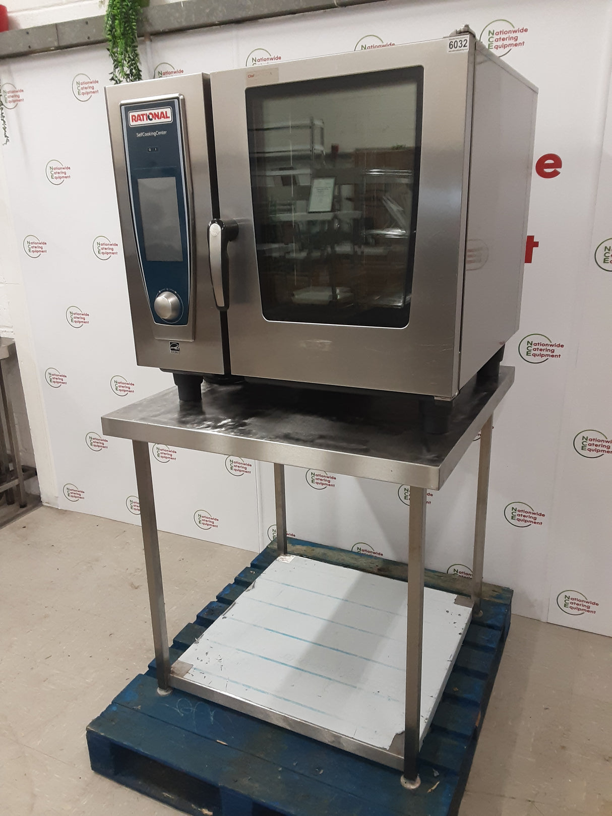 Rational SCC Electric Six Grid Combi Oven On Table, Model- SCCWE61 (NCE6032)