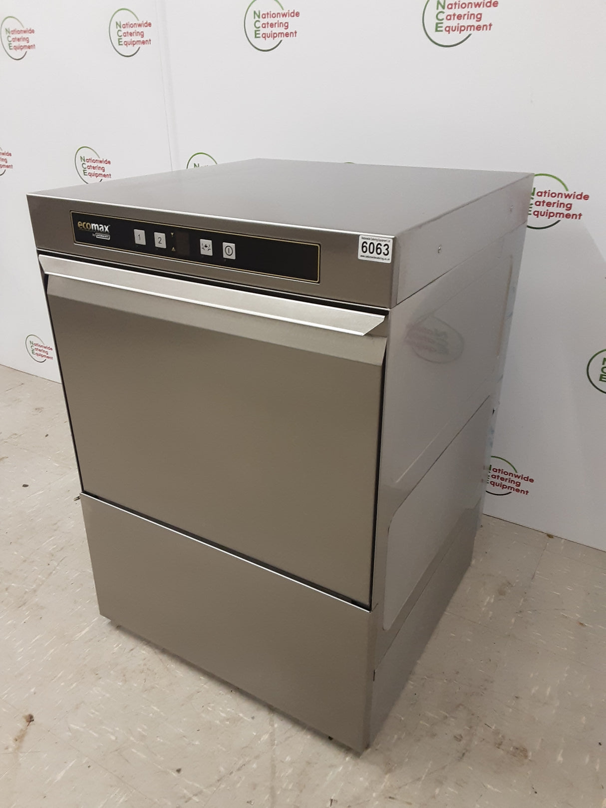 Hobart Ecomax Undercounter Dishwasher -Single Phase, Model-EC)F504SW-20B (NCE6063)