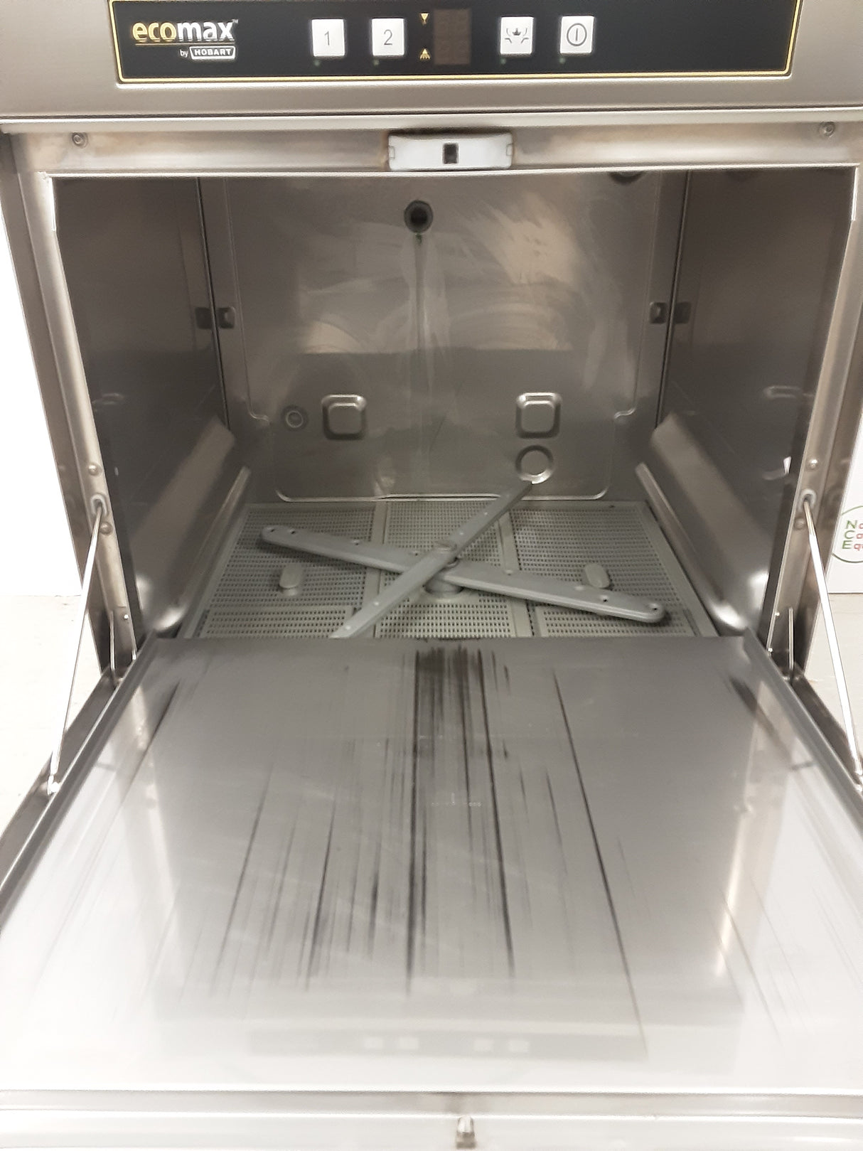 Hobart Ecomax Undercounter Dishwasher -Single Phase, Model-EC)F504SW-20B (NCE6063)